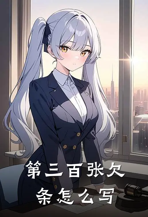 第三百张欠条怎么写